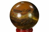 Polished Tiger's Eye Sphere #148883-1